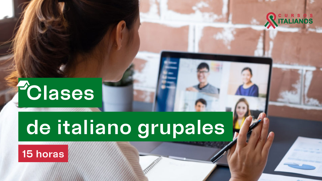 Clases de Italiano 15 horas grupal