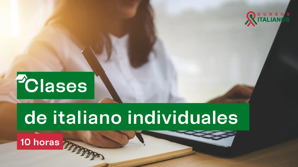 Clases de Italiano 10 horas individual
